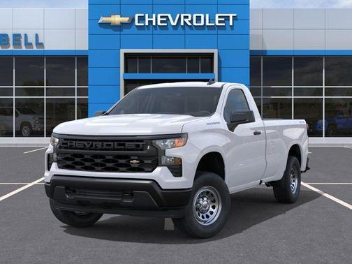 Summit White 2026 Chevrolet Silverado 1500 WT