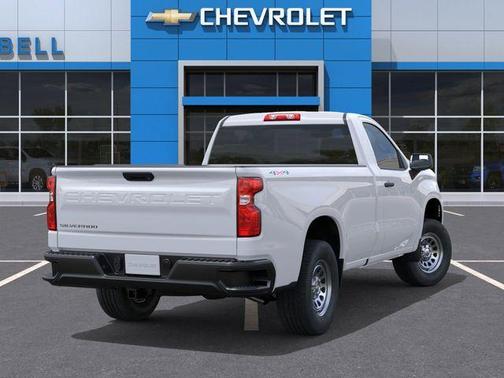 Summit White 2026 Chevrolet Silverado 1500 WT