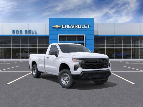 Summit White 2026 Chevrolet Silverado 1500 WT