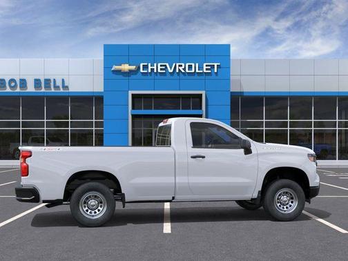 Summit White 2026 Chevrolet Silverado 1500 WT