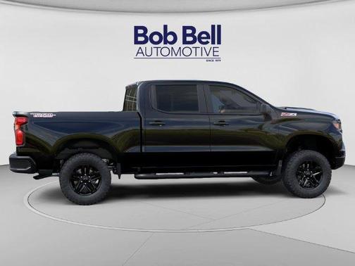 Black 2026 Chevrolet Silverado 1500 Custom Trail Boss