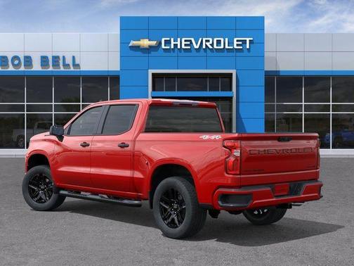 Red 2026 Chevrolet Silverado 1500 Custom