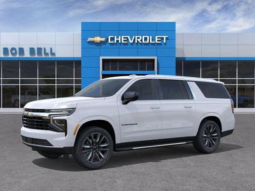 Summit White 2026 Chevrolet Suburban LS