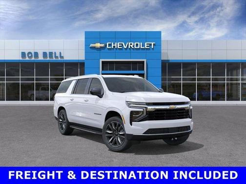 Summit White 2026 Chevrolet Suburban LS