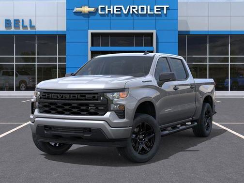 Sterling Gray Metallic 2026 Chevrolet Silverado 1500 Custom