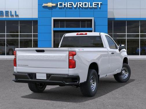 Summit White 2026 Chevrolet Silverado 1500 WT