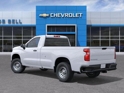 Summit White 2026 Chevrolet Silverado 1500 WT