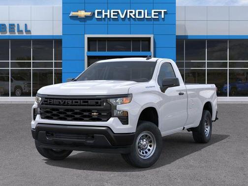 Summit White 2026 Chevrolet Silverado 1500 WT
