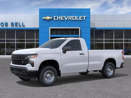 Summit White 2026 Chevrolet Silverado 1500 WT
