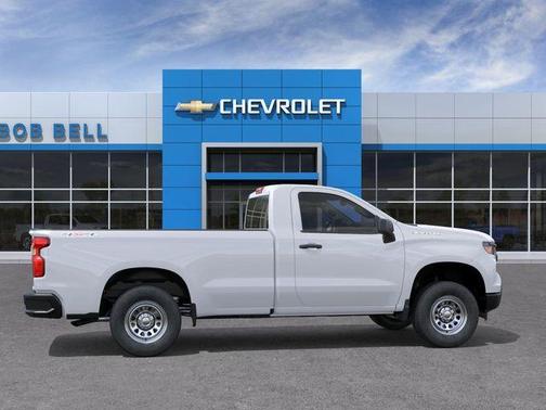 Summit White 2026 Chevrolet Silverado 1500 WT