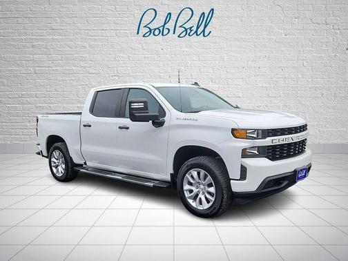 Summit White 2021 Chevrolet Silverado 1500 Custom