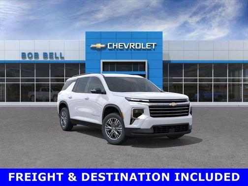 Summit White 2026 Chevrolet Traverse LT
