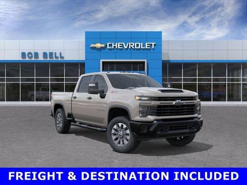 White Sand 2026 Chevrolet Silverado 2500 Custom
