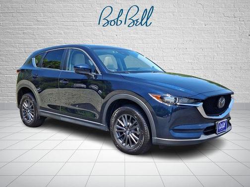 Deep Crystal Blue Mica 2021 Mazda CX-5 Touring