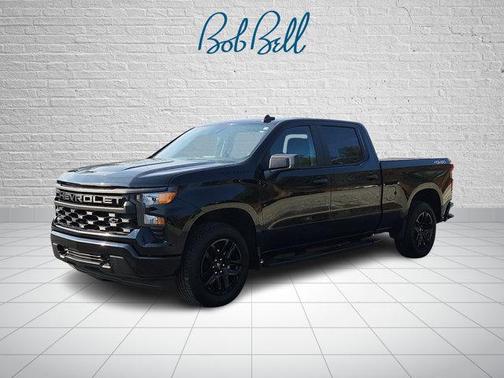 Black 2024 Chevrolet Silverado 1500 Custom