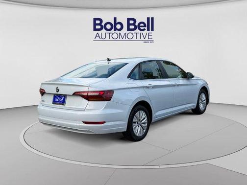 White Silver Metallic 2019 Volkswagen Jetta 1.4T S