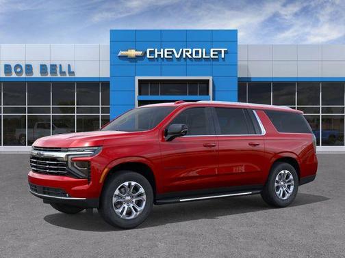 Radiant Red 2026 Chevrolet Suburban LT