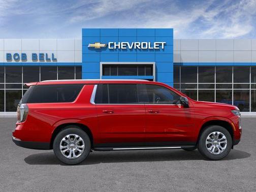 Radiant Red 2026 Chevrolet Suburban LT