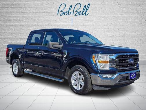 Antimatter Blue Metallic 2022 Ford F-150 XLT