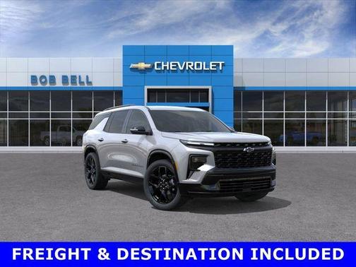 Sterling Gray Metallic 2026 Chevrolet Traverse RS