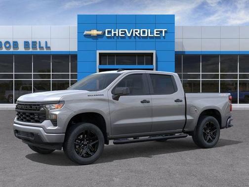 Sterling Gray Metallic 2026 Chevrolet Silverado 1500 Custom