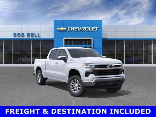 Summit White 2026 Chevrolet Silverado 1500 LT