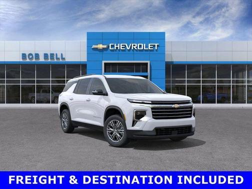 Summit White 2026 Chevrolet Traverse LT