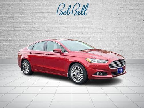 Ruby Red Tinted Clearcoat 2015 Ford Fusion Titanium