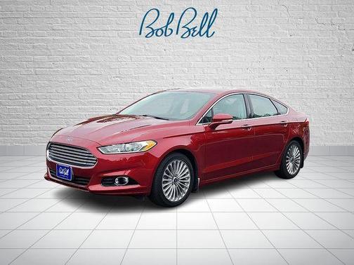 Ruby Red Tinted Clearcoat 2015 Ford Fusion Titanium