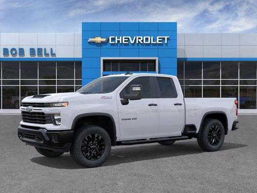 Summit White 2026 Chevrolet Silverado 2500 Custom