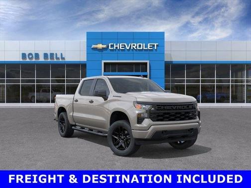 White Sand 2026 Chevrolet Silverado 1500 Custom
