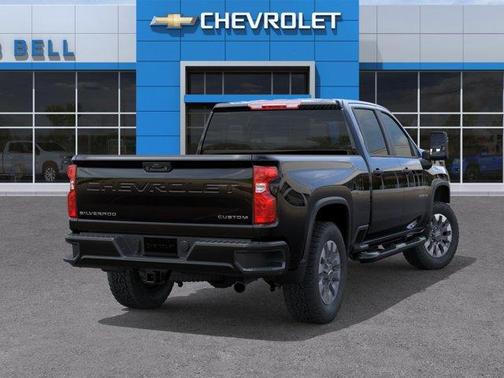 Black 2026 Chevrolet Silverado 2500 Custom