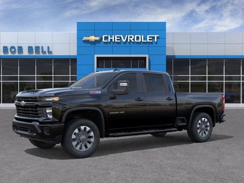 Black 2026 Chevrolet Silverado 2500 Custom