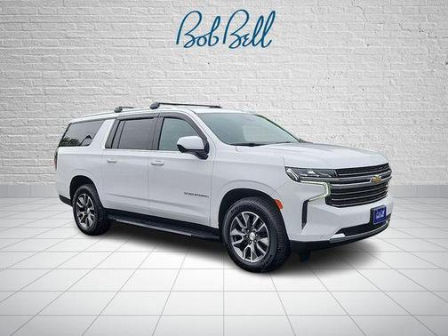Summit White 2022 Chevrolet Suburban LT