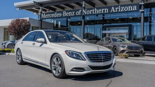 Diamond White 2016 Mercedes-Benz S-Class S 550