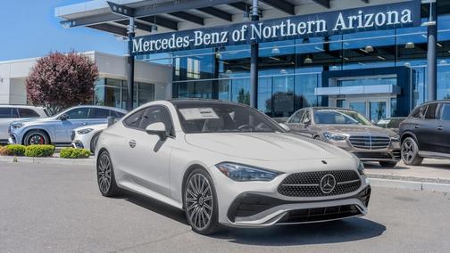 MANUFAKTUR Moonlight White Metallic 2026 Mercedes-Benz CLE 450 4MATIC