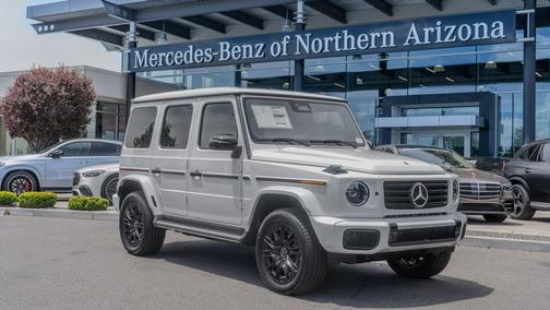 MANUFAKTUR Moonlight White Metallic 2026 Mercedes-Benz G-Class G 580