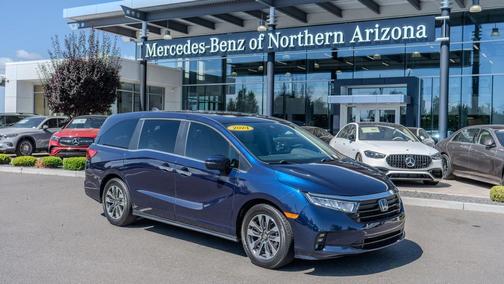 Obsidian Blue Pearl 2024 Honda Odyssey EX-L