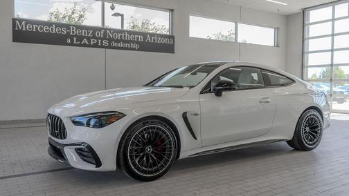 MANUFAKTUR Moonlight White Metallic 2026 Mercedes-Benz AMG CLE 53 4MATIC+