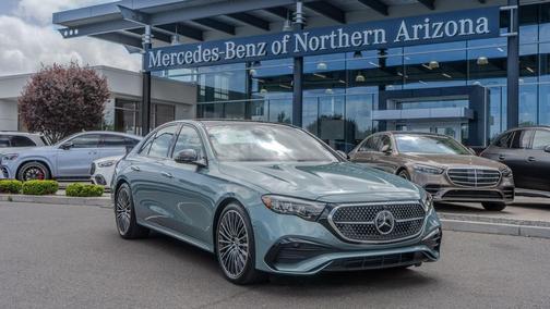 Verde Silver Metallic 2026 Mercedes-Benz E-Class 4MATIC