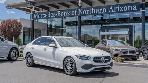 Polar White 2024 Mercedes-Benz C-Class C 300