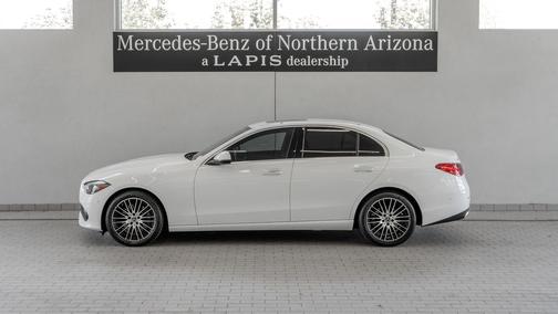 Polar White 2024 Mercedes-Benz C-Class C 300