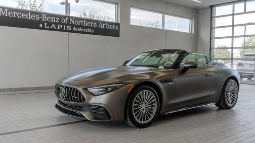 Monza Grey Magno 2026 Mercedes-Benz AMG SL 43 Base