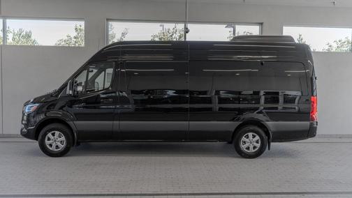 Obsidian Black Metallic 2026 Mercedes-Benz Sprinter 2500 High Roof