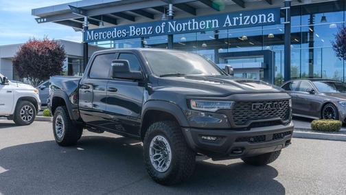 Forged Blue Metallic 2026 RAM 1500 RHO Crew Cab 4x4 5'7' Box