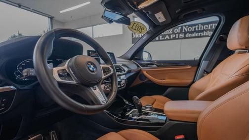 Dark Graphite Metallic 2021 BMW X3 M40i