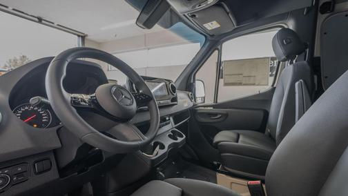 Pebble Gray 2025 Mercedes-Benz Sprinter 2500 High Roof