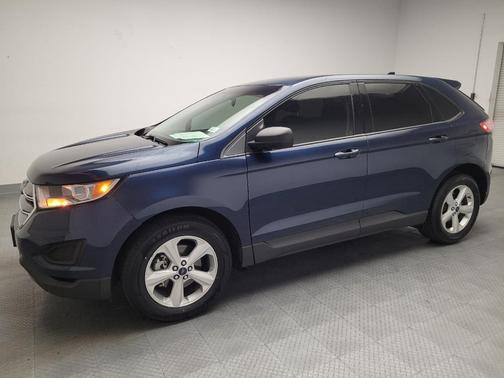 Blue 2017 Ford Edge SE