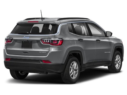 Billet Silver Metallic Clearcoat 2021 Jeep Compass Latitude
