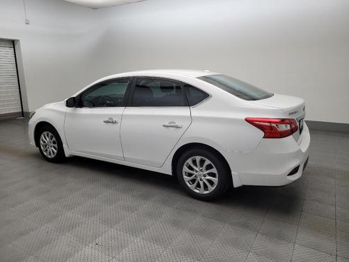 White 2019 Nissan Sentra SV